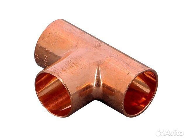 Тройник медный под пайку 1 1/8 (28)