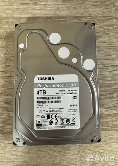 Toshiba x300 4TB (4000GB)