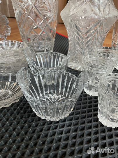 Хрустальная посуда СССР
