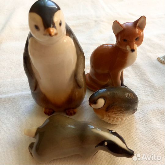 Статуэтка фарфор СССР лфз Дулево Вербилки