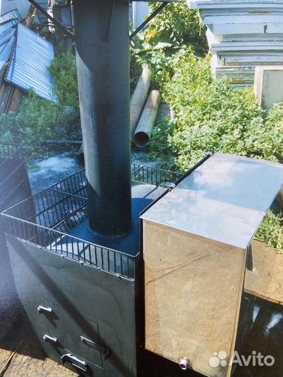 Печь для бани универсальная