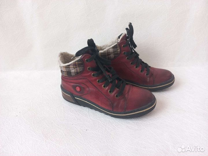 Ботинки женские кожаные rieker 36 размер