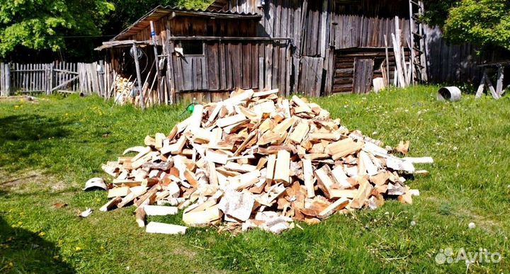 Дрова с доставкой в укладку любого объема