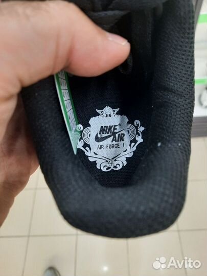 Nike Air Force 1 All Black (Арт.29836)