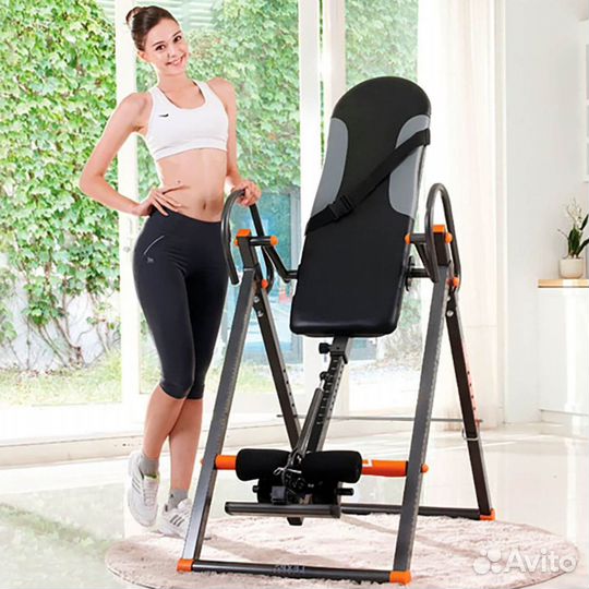 Инверсионный стол тренажер для спины складной
