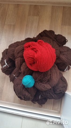 Пряжа советских времен 5,3 кг