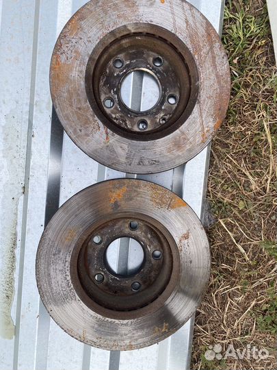 Диски тормозные передние mazda 3 bm