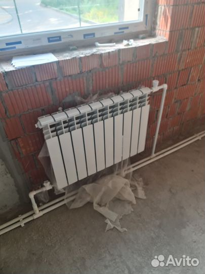 Биметаллический радиатор б/у