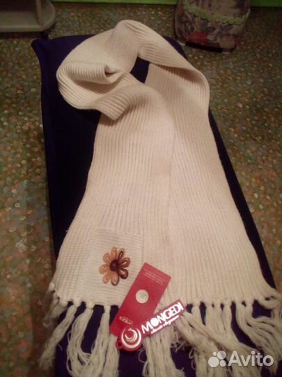 Комплект шапка и шарф женский новый