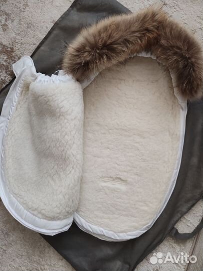 Зимний конверт в коляску