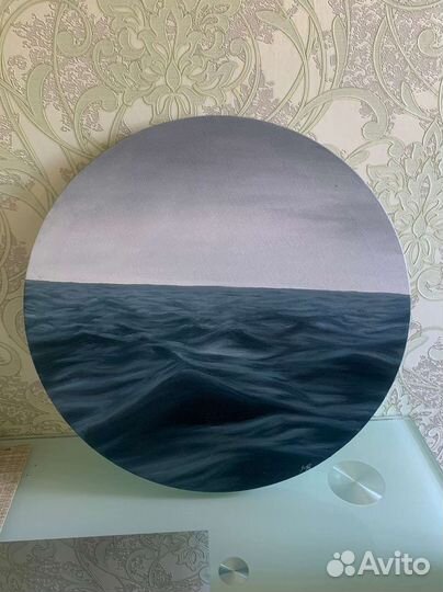 Картина маслом на холсте море океан