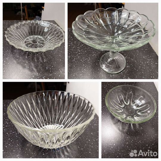 Стеклянная посуда СССР