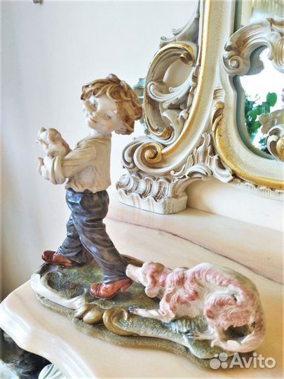 Большая скульптура Giuseppe Armani Capodimonte Ита