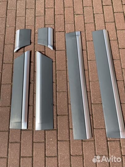 Молдинги ваз 2114 широкие снежная королева 690