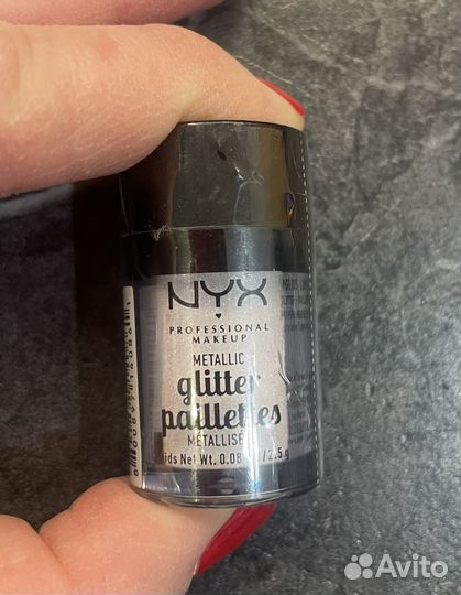 NYX блестки для лица и тела