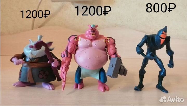 Игрушки Черепашки ниндзя. Бен 10