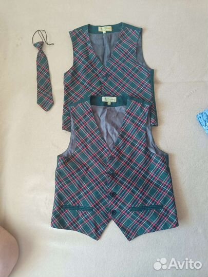 Жилетка для мальчика школьная 134 140