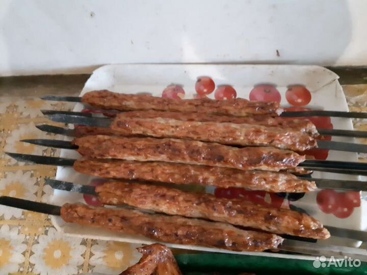 Шашлык, люла кебаб,крылышки