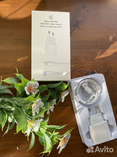 Блок питания+кабель для айфона