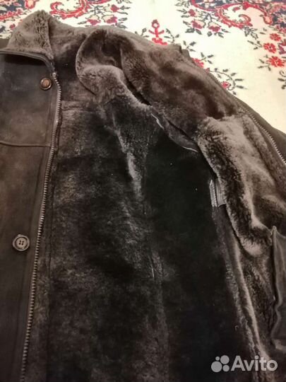 Дубленка натуральная мужская 50 размер