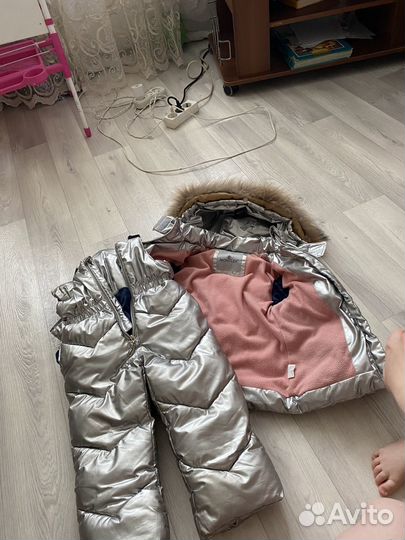 Зимний костюм для девочки