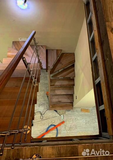 Металлокаркас для лестницы 