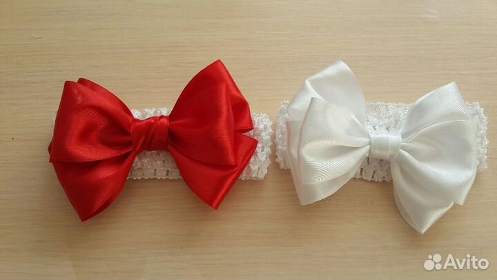 Повязка, бантики, резиночки