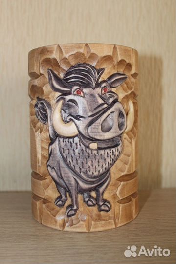 Кружки пивные ручной работы в подарок