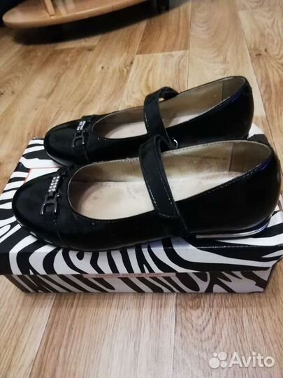 Туфли зебра