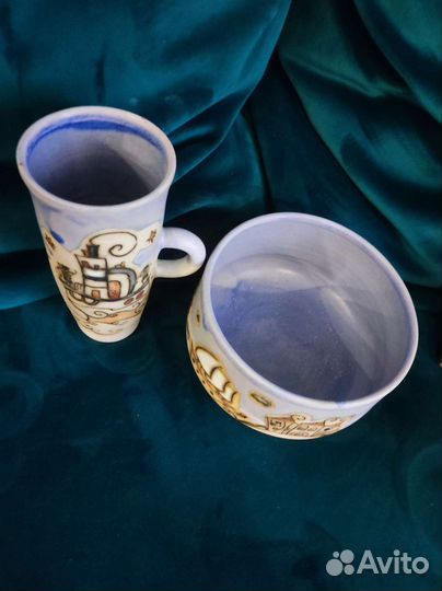 Керамическая посуда ручная работа