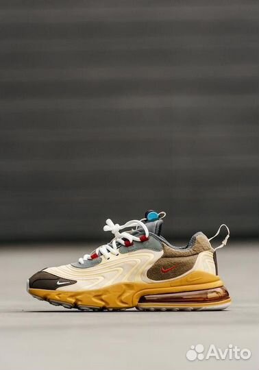 Кроссовки Nike air max 270 react travis scott