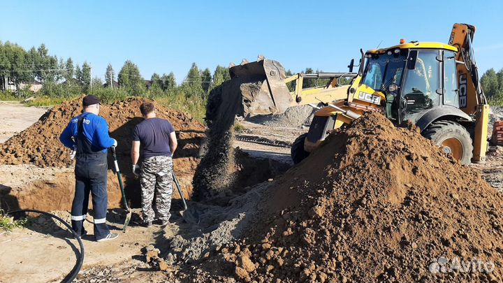 Канализация под ключ для частного дома 6-9 чел