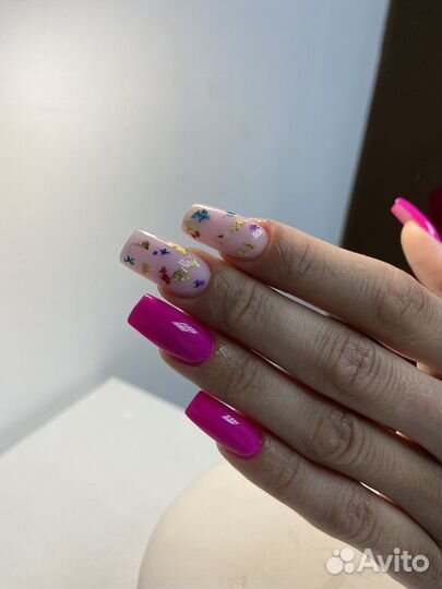 Наращивание ногтей маникюр педикюр