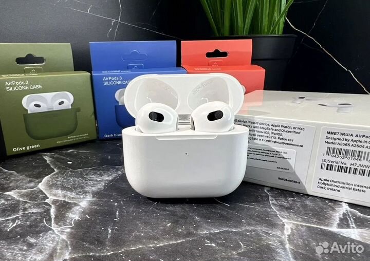 AirPods 3 (новые + чехол)