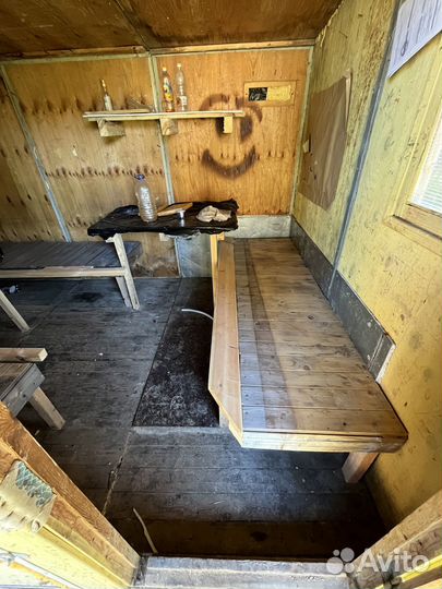 Бытовка для рабочих сборно-разборная, 2,5х3,8 м