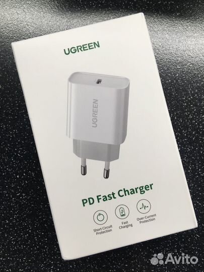 Зарядное устройство Ugreen CD137 (iPhone, Android)