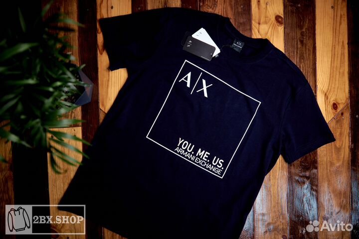 Футболка мужская armani exchange
