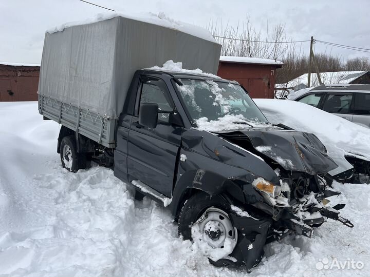 УАЗ Профи 2.7 МТ, 2024, битый, 2 400 км