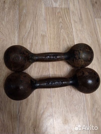 Гантели 4 кг СССР