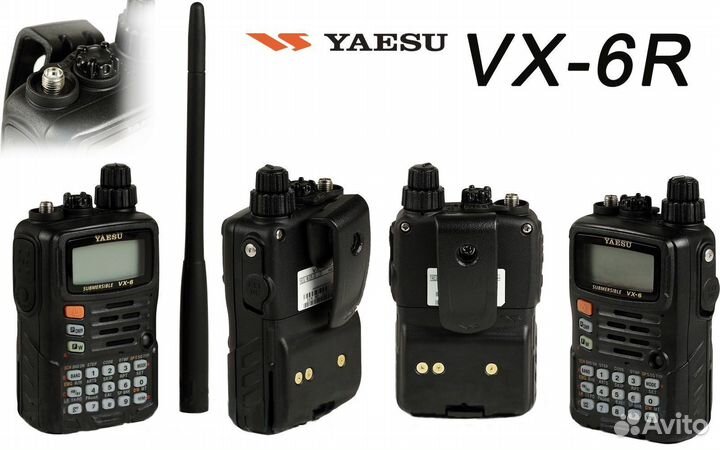 Рации Yaesu VX-6R, Новые, В наличии, Япония
