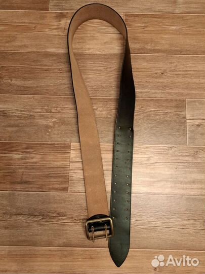 Ремень кожаный офицерский