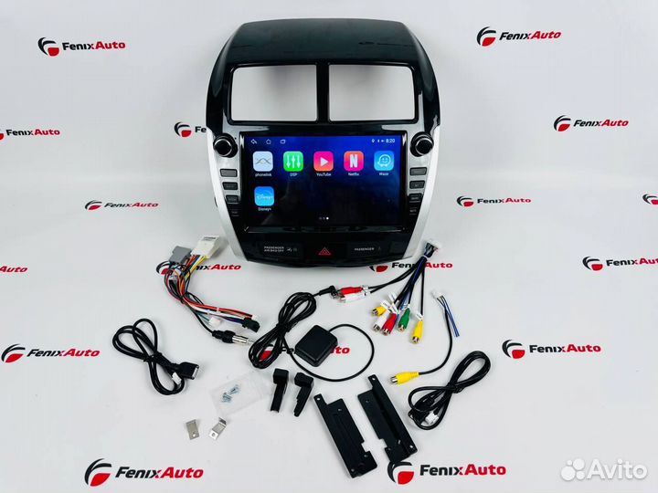 Магнитола Citroen C4 Aircross с кнопками Android 2