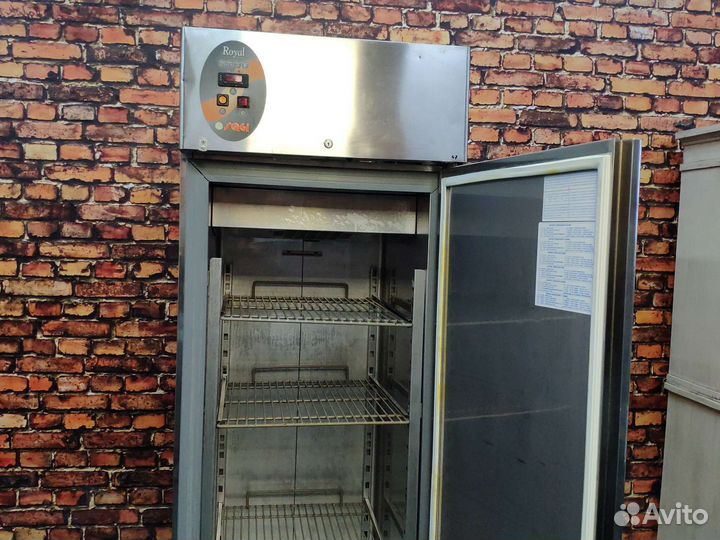 Полностью из нержавейки, морозильный шкаф бу