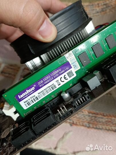 BTC-B75 на 8 видеокарт в сборе