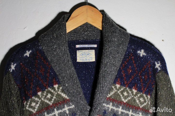 Replay шерстяной кардиган