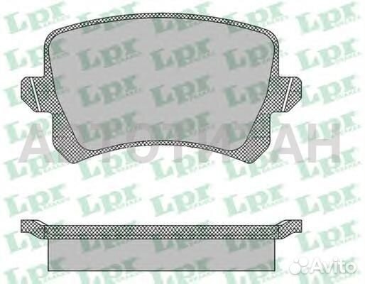 Колодки тормозные дисковые задн VW: passat 05 -, passat CC 08 -, passat Variant 05 -, tiguan 07