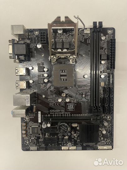 Материнская плата b250 дефект