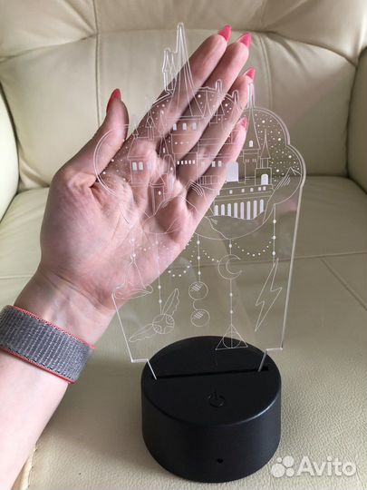 3D ночник Хогвартс. Замок Хогвартс, Гарри Поттер