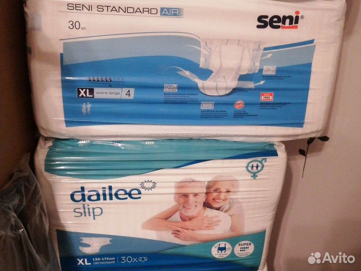 Памперсы для взрослых Dailee Slip XL