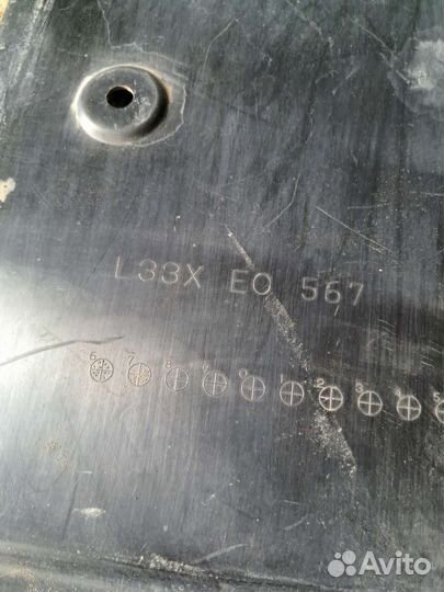 Воздуховод интеркулера Mazda 3 MPS